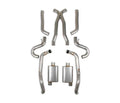 Exhaust System 1968-1972 GM A-Body 2-Door 3 Inch 304 Stainless Steel Exhaust System Excluding El Camino Aggressive To Moderate Sound Hooker BlackHeart