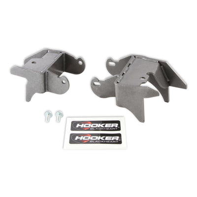 Engine Mount Brackets Gen III Hemi Engine Mounting Brackets For 1997-2006 Jeep Wrangler W, 6-Cylinder Frame Hooker BlackHeart