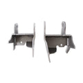 Engine Mount Brackets Gen III Hemi Engine Mounting Brackets For 1997-2006 Jeep Wrangler W, 6-Cylinder Frame Hooker BlackHeart