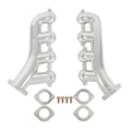LS Swap Exhaust Manifolds 1990-2004 GM S-10, Sonoma LS Swap Exhaust Manifolds, 2.50 Inch Outlet Silver Ceramic Finish Hooker BlackHeart
