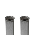 4IN SIDETUBE SLIPIN GLASS MUFFLERS 2 P