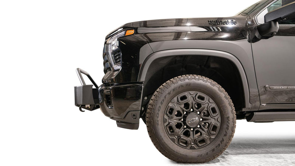 24C SILVERADO 2500/3500 WINCH MOUNT WITH PRERUNNER GUARD