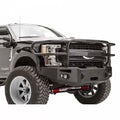 23C F250/F350 SUPER DUTY PREMIUM FRONT WINCH BUMPER W/ FULL GRILL GUARD