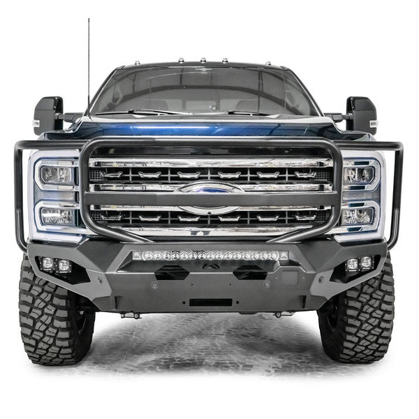 23-C F250/F350/F450/F550 MATRIX FRONT BUMPER W/ FULL GRILL GUARD BARE