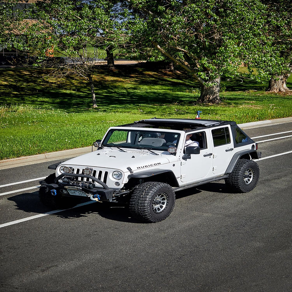 07-18 Jeep Wrangler JK Ascent Soft Top Black