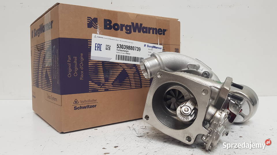 BorgWarner 17-19 Porsche 911 3.0L Right Side Replacement Turbocharger (9A212302806)