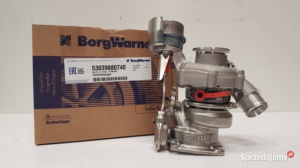BorgWarner 17-19 Porsche 911 Left Side Replacement Turbocharger (9A212303106)