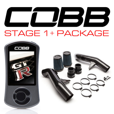 Cobb 15-18 Nissan GT-R Stage 1+ Redline CF CAN FF & Fuel Pressure Power Package (RHD)