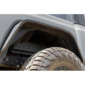 DV8 Offroad 20-24 Jeep Gladiator JT Rear Inner Fender Liners - Satin Black