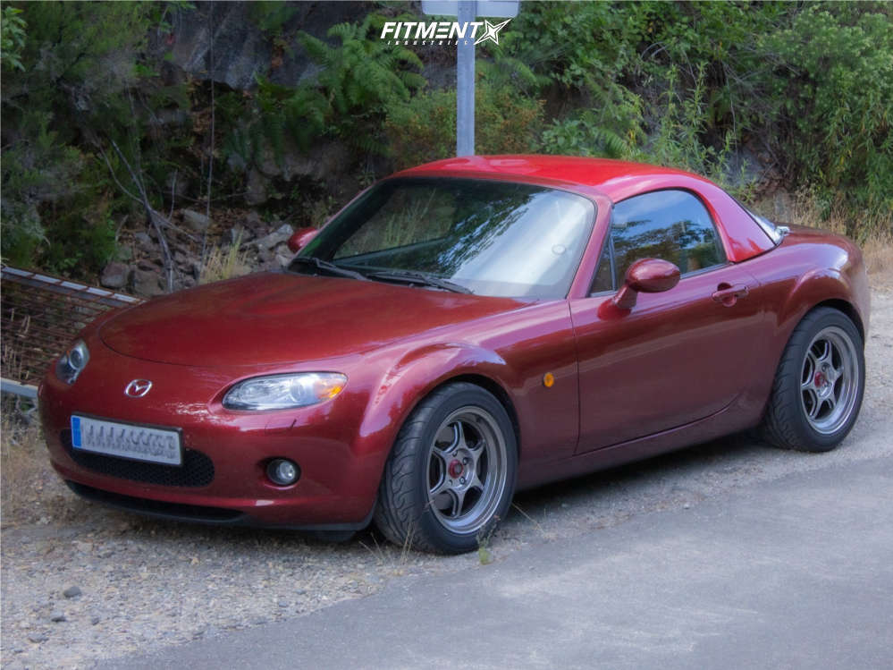 Enkei PF06 17x8.5 5x100 30 Offset 75mm Bore Hypersilver Wheel