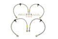 Goodridge 08-15 Mitsubishi Lancer Stainless Steel Rear Brake Lines