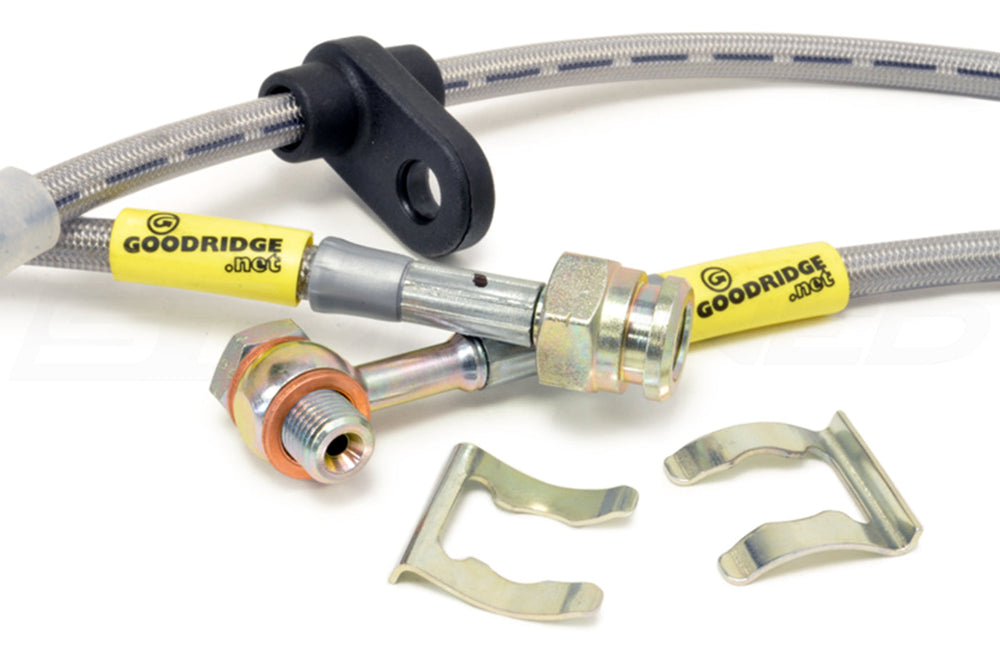 Goodridge 08-15 Mitsubishi Lancer Stainless Steel Rear Brake Lines