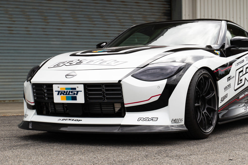 GReddy 2022+ Nissan Z Carbon Front Lip Spoiler Aero Kit