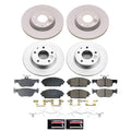 Power Stop 20-22 Mazda CX-30 Front and Rear Z17 Coated Brake Kit