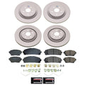 Power Stop 20-22 Toyota Highlander Front and Rear Z17 Coated Brake Kit