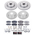 Power Stop 11-17 Nissan Juke Front and Rear Z17 Coated Brake Kit