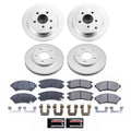 Power Stop 02-04 Oldsmobile Silhouette Front and Rear Z17 Coated Brake Kit