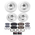 Power Stop 2020 Kia Optima Front and Rear Z17 Coated Brake Kit
