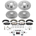 Power Stop 13-14 Honda Fit Front and Rear Z36 Truck & Tow Brake Kit
