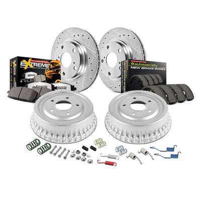 Power Stop 13-14 Honda Fit Front and Rear Z36 Truck & Tow Brake Kit
