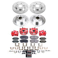 Power Stop 2019 Nissan Sentra Front and Rear Z23 Evolution Kit w/Calipers