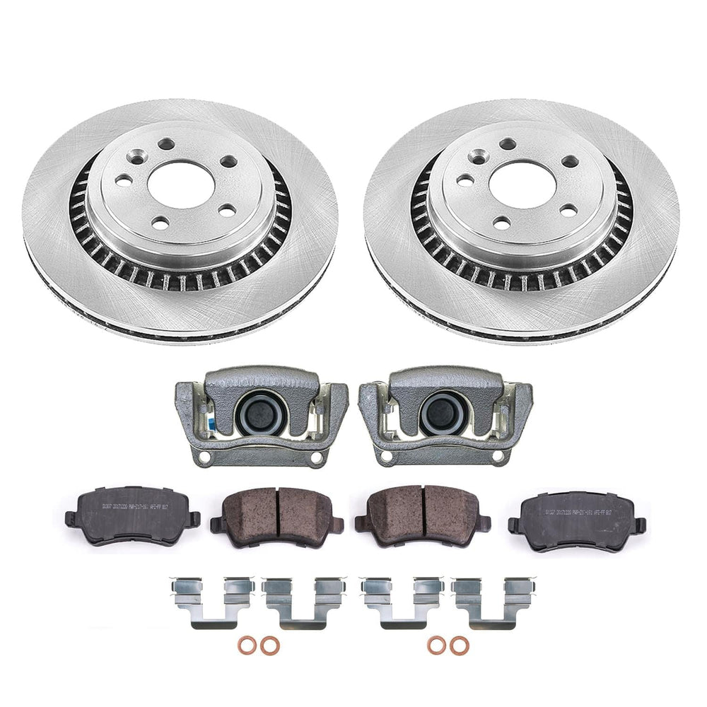 Power Stop 12-17 Volvo XC60 Rear Autospecialty Kit w/Calipers
