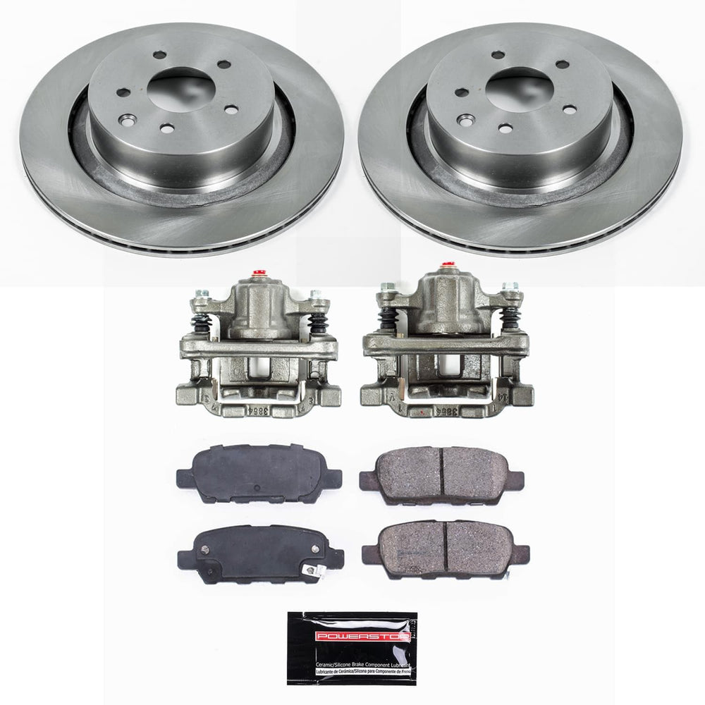 Power Stop 14-15 Infiniti Q60 Rear Autospecialty Kit w/Calipers