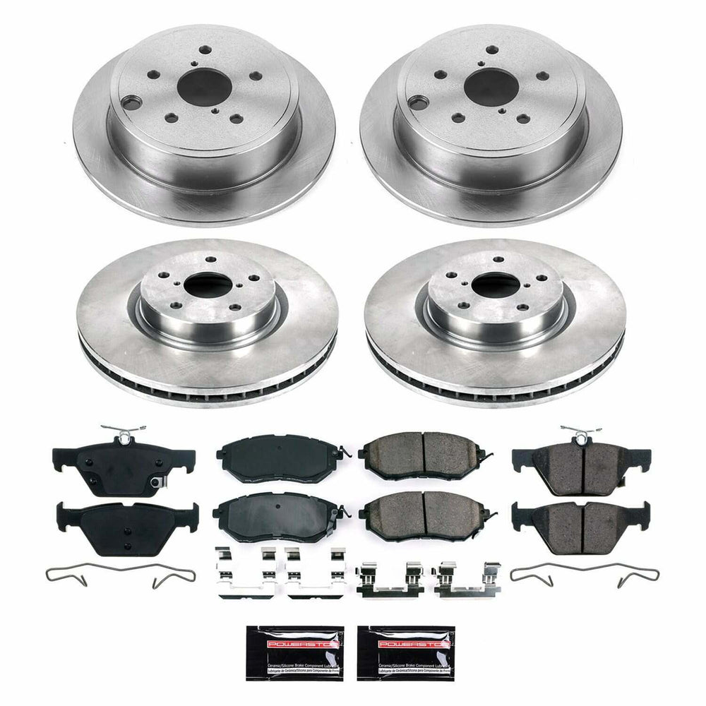 Power Stop 2021 Subaru WRX Front and Rear Autospecialty Brake Kit