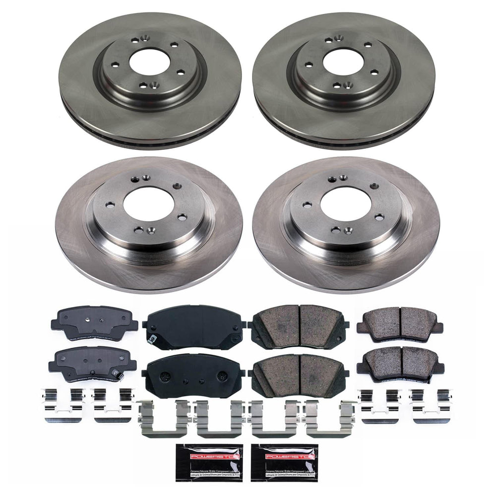 Power Stop 2020 Kia Optima Front and Rear Autospecialty Brake Kit