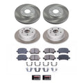 Power Stop 00-04 Toyota Avalon Front and Rear Semi-Coated Rotor Kit