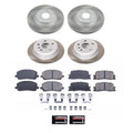Power Stop 01-03 Toyota Highlander Front and Rear Semi-Coated Rotor Kit