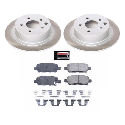 Power Stop 07-08 Nissan Maxima Front and Rear Semi-Coated Rotor Kit