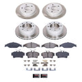 Power Stop 99-04 Ford Mustang Front and Rear Semi-Coated Rotor Kit