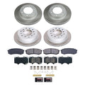 Power Stop 03-09 Toyota 4Runner Front and Rear Semi-Coated Rotor Kit