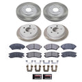 Power Stop 00-05 Chevrolet Impala Front and Rear Semi-Coated Rotor Kit