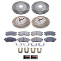 Power Stop 03-05 Buick Park Avenue Front and Rear Semi-Coated Rotor Kit