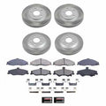 Power Stop 98-02 Chevrolet Camaro Front and Rear Semi-Coated Rotor Kit