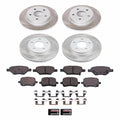 Power Stop 04-08 Chevrolet Malibu Front and Rear Semi-Coated Rotor Kit