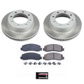 Power Stop 10-12 Ford F-450 Super Duty Front Semi-Coated Rotor Kit