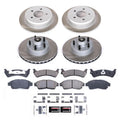 Power Stop 95-01 Ford Explorer Front and Rear Semi-Coated Rotor Kit