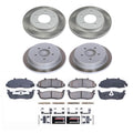 Power Stop 99-00 Ford F-150 Front and Rear Semi-Coated Rotor Kit
