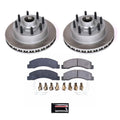 Power Stop 99-02 Ford F-350 Super Duty Front Semi-Coated Rotor Kit