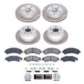 Power Stop 97-05 Chevrolet Blazer Front and Rear Semi-Coated Rotor Kit