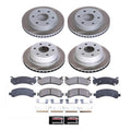 Power Stop 03-06 Cadillac Escalade Front and Rear Semi-Coated Rotor Kit