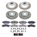 Power Stop 04-05 Buick Rainier Front and Rear Semi-Coated Rotor Kit