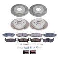 Power Stop 05-07 Infiniti QX56 Front and Rear Semi-Coated Rotor Kit