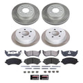 Power Stop 03-07 Jeep Liberty Front and Rear Semi-Coated Rotor Kit