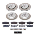 Power Stop 06-10 Jeep Commander Front and Rear Semi-Coated Rotor Kit
