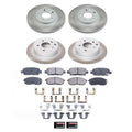 Power Stop 02-06 Nissan Altima Front and Rear Semi-Coated Rotor Kit