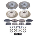 Power Stop 03-06 Acura MDX Front and Rear Semi-Coated Rotor Kit